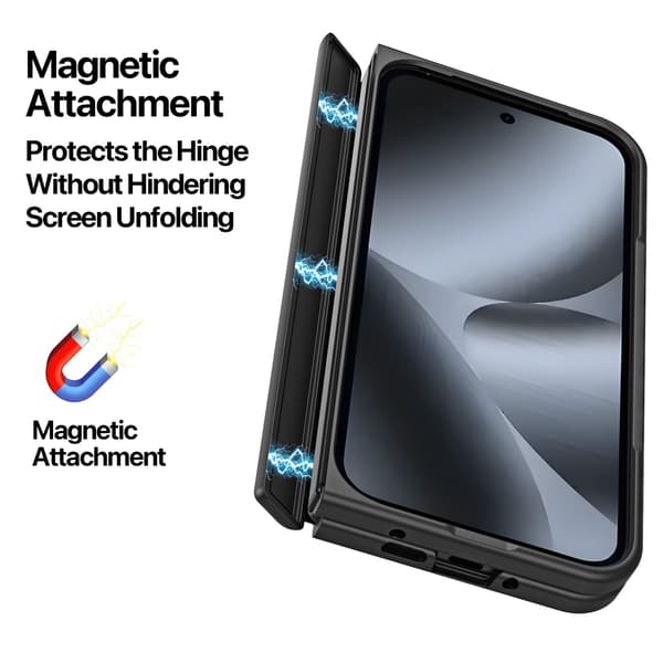 DUX DUCIS Yind Series Matte Finish Cover til Google Pixel 11 Pro Fold - Sort Black