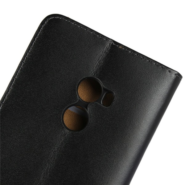 Pung etui ægte læder Xiaomi Mi Mix 2 - flere farver Black