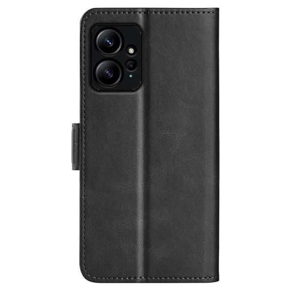 SKALO Xiaomi Redmi Note 12 4G Premium Plånboksfodral - Svart Svart