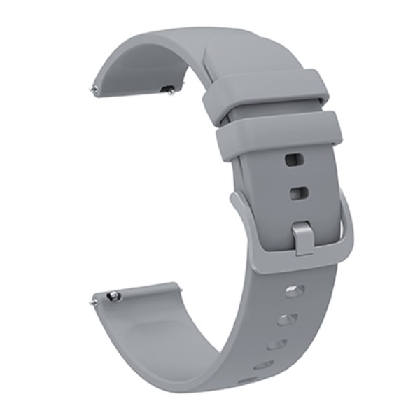 SKALO Silikonearmbånd til Amazfit GTS 2/2e/2 Mini - Vælg farve Grey
