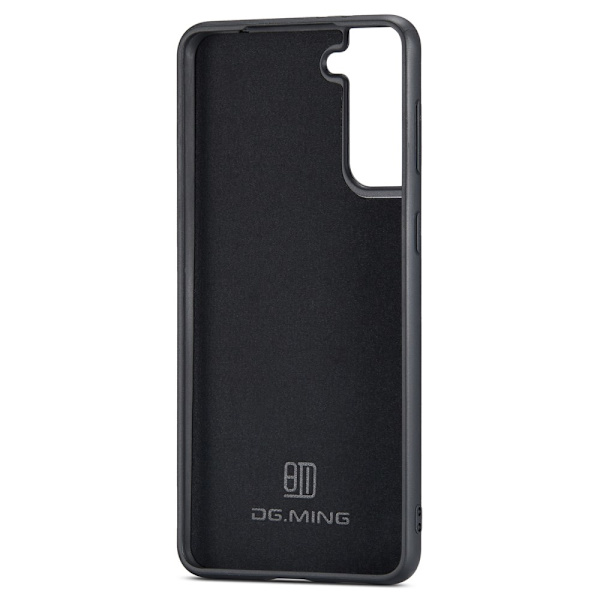 DG.MING Samsung S24 Premium PU-læder Hybrid Cover - Sort Black