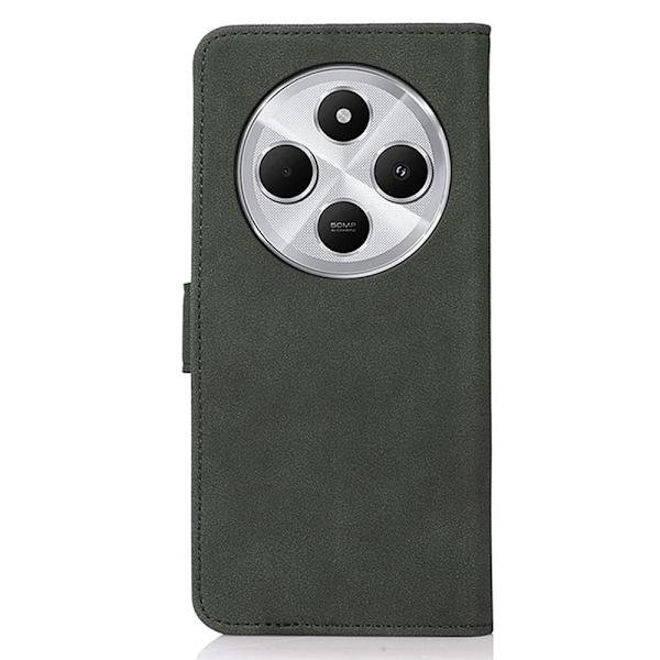 SKALO Xiaomi Redmi 14C KHAZNEH Plånboksfodral i PU-Läder - Grön Grön