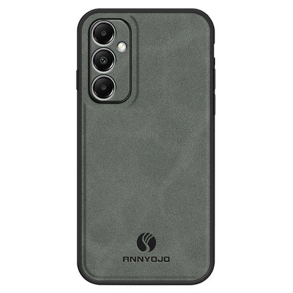 SKALO Samsung A05s 4G ANNYOJO PU Nahka Suojakuori - Harmaa Grey