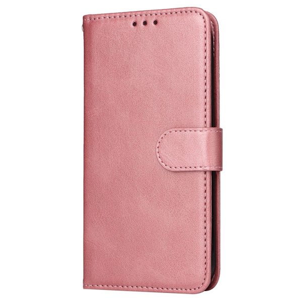 SKALO Samsung A35 5G PU-nahkainen Lompakkokotelo - Valitse väri Pink