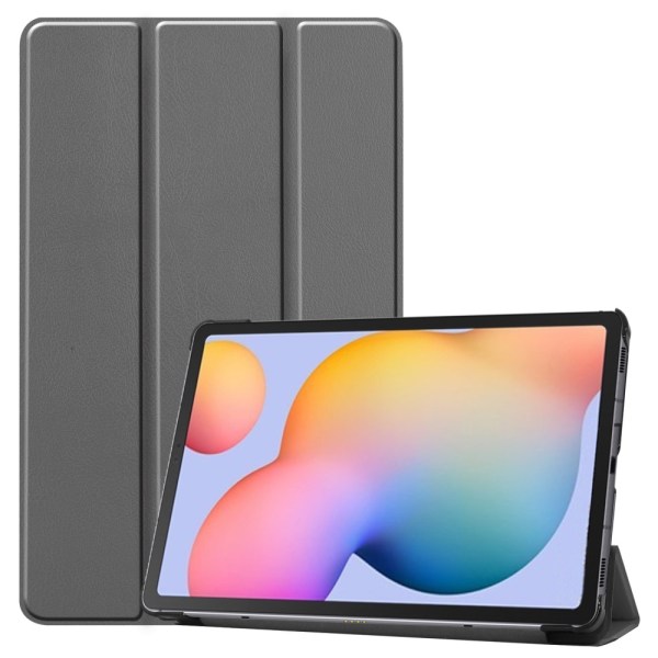 SKALO Samsung Tab S6 Lite Trifold Flip Cover - Grå Grey