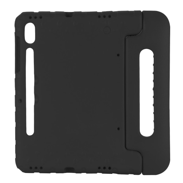 SKALO Samsung Tab S7/S8 Kuori kahvalla/telineellä - Musta Black