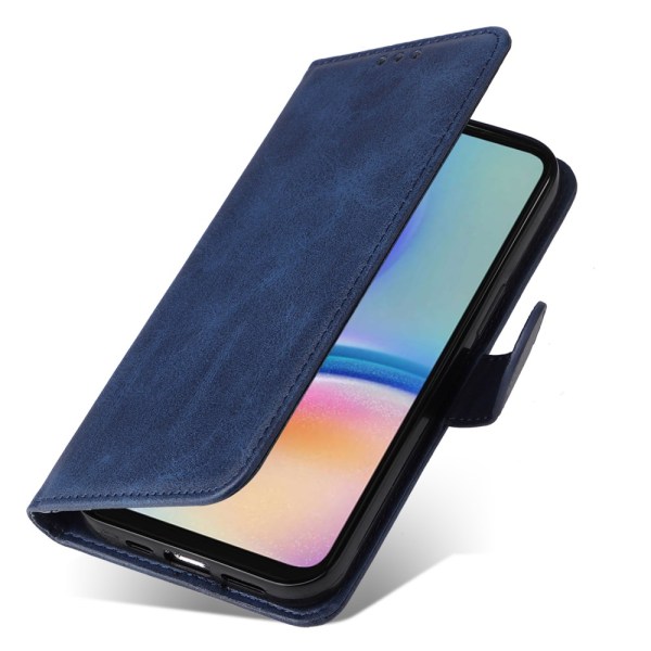 SKALO Samsung A05s 4G PU-Läder Plånboksfodral - Fler färger Blå
