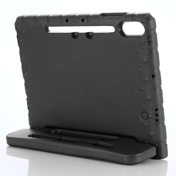 SKALO Samsung Tab S9+/S9 FE+ Skal med handtag/ställ - Svart Svart