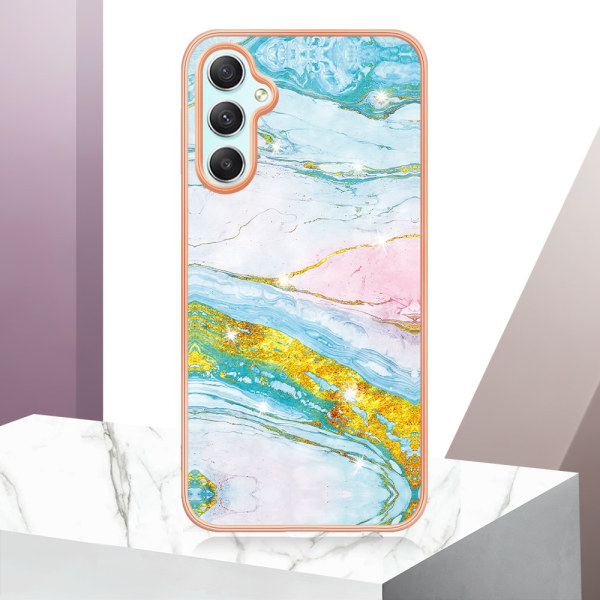 SKALO Samsung A25 5G Marmor TPU-cover - #5 Multicolor