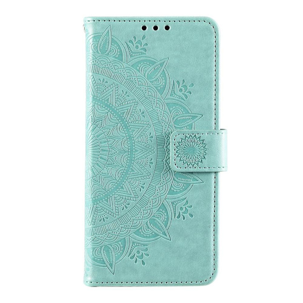 SKALO Samsung A04s 4G Mandala lompakkokotelo - Turkoosi Turquoise