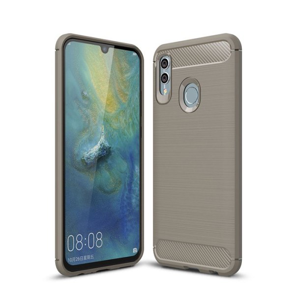 Stødsikkert Armour Carbon TPU cover Huawei P Smart 2019 - mere farve Grey