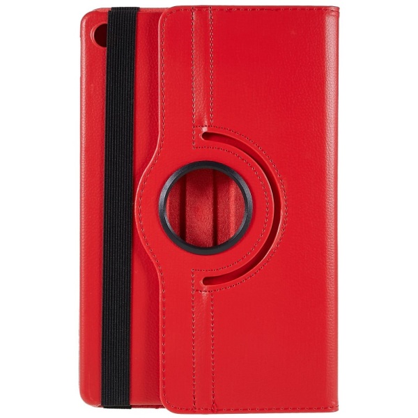 SKALO Lenovo Tab M10 Plus 10.6" (Gen 3) 360 Litchi Flip Cover - Rød Red