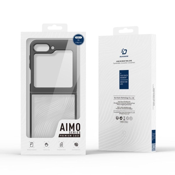 DUX DUCIS Samsung Z Flip5 Aimo Series Cover - Sort Black