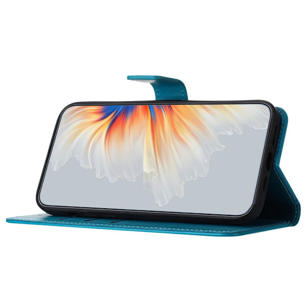 SKALO Xiaomi Redmi Note 13 Pro+ Mandala lompakkokotelo - Sininen Blue