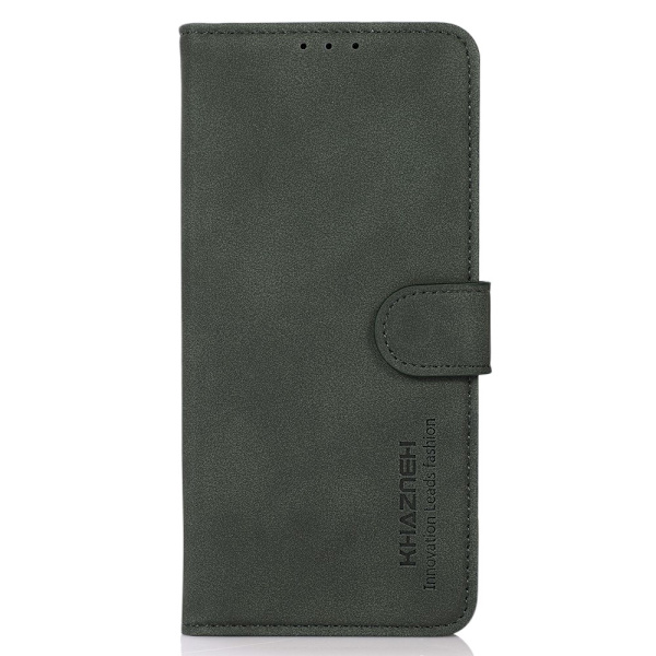 SKALO Motorola Edge 50 Fusion KHAZNEH Plånboksfodral i PU-Läder - Grön Grön