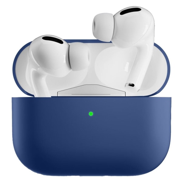 SKALO AirPods Pro 2 Ultratyndt silikone Cover - Mørkeblå Dark blue