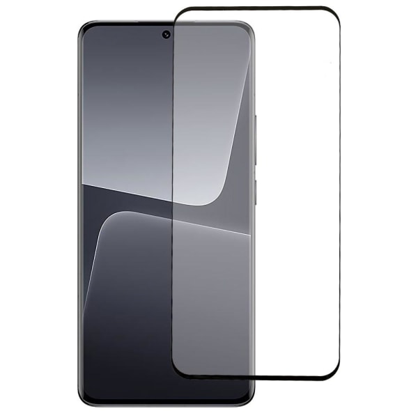 2-PAK SKALO Xiaomi 13 Pro 5G FULL-FIT Hærdet Glas Skærmbeskyttel Black
