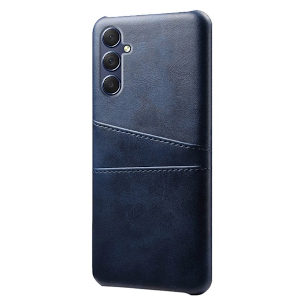 SKALO Samsung A05s 4G PU-nahkainen Korttikotelo - Sininen Blue