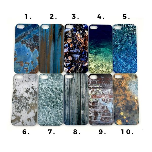 Skal med motiv iPhone 5/5S/SE MultiColor #7