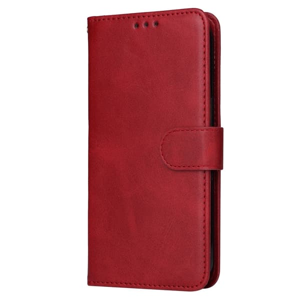 SKALO Google Pixel 8a PU-læder Pungetui - Vælg farve Red