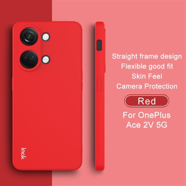 IMAK OnePlus Nord 3 5G / Ace 2V UC-4 Series Suojakuori - Punaine Red