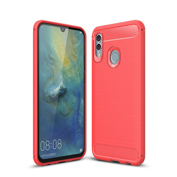 Stöttåligt Armor Carbon TPU-skal Huawei P Smart 2019 Red