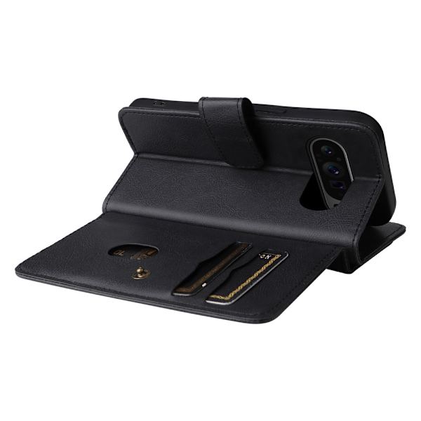 SKALO Google Pixel 9 Pro XL 10-FACK Plånboksfodral - Svart Svart