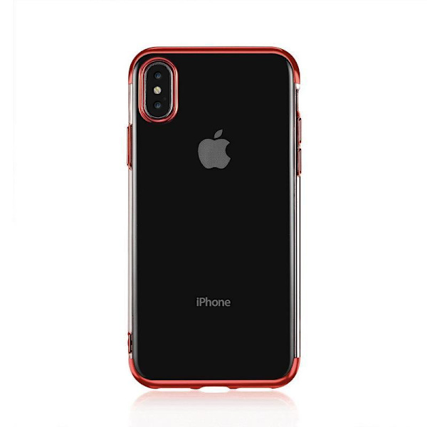 Design TPU-skal Electro Plating till iPhone X/Xs - fler färger Blå
