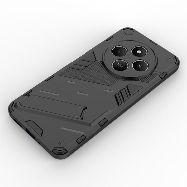 SKALO Xiaomi Redmi 14C Armor Hybrid Skal - Svart Svart