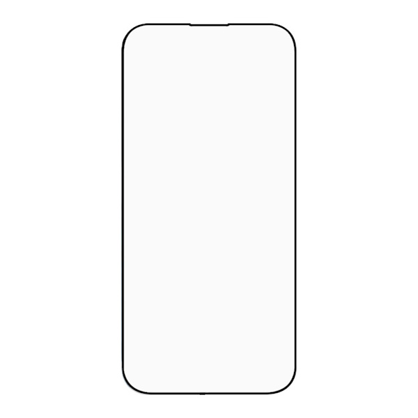 2-PACK SKALO iPhone 16 Plus Heltäckande Skärmskydd Härdat Glas - Svart Svart