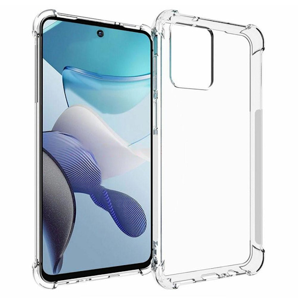 SKALO Motorola Moto G23 4G Ekstra stærk TPU-cover Transparent