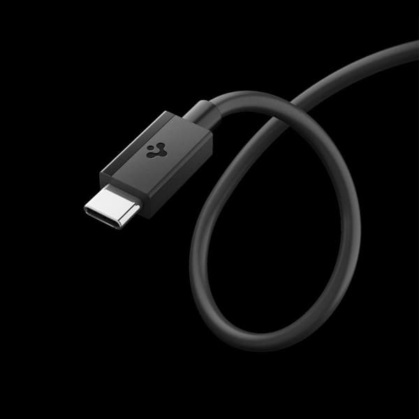 Spigen EB6010CC Essential USB-C-kabel 60W 1m - Sort Black