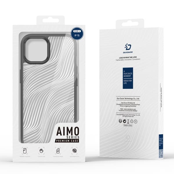 DUX DUCIS iPhone 15 Plus Aimo Series Cover - Sort Black