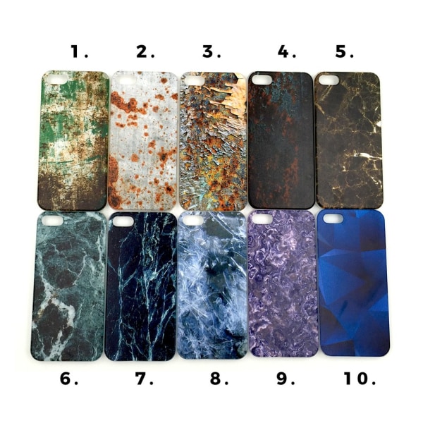 Kansi kuviolla iPhone 5 / 5S / SE MultiColor #8