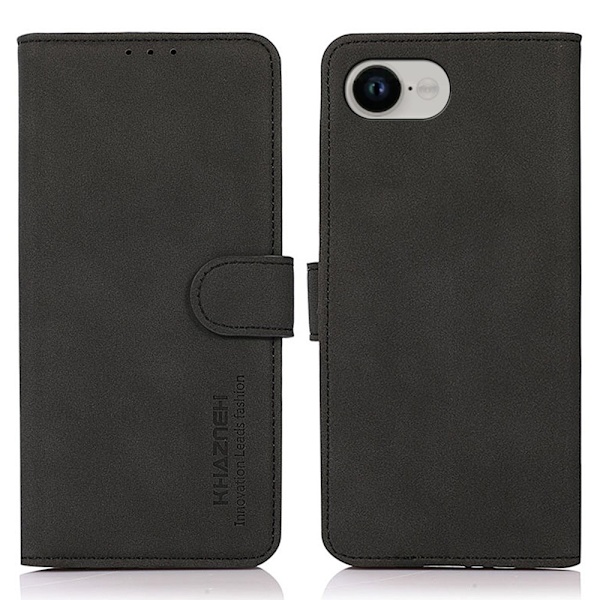 SKALO iPhone 16e KHAZNEH Flip Cover - Sort Black