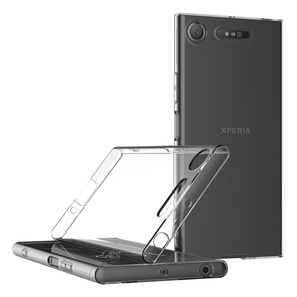 Läpinäkyvä silikoni-TPU-kotelo Sony Xperia XZ1:lle Transparent