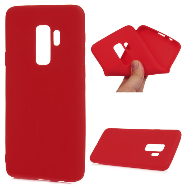 SKALO Samsung S9 Ultratunn TPU-Skal - Fler färger Röd