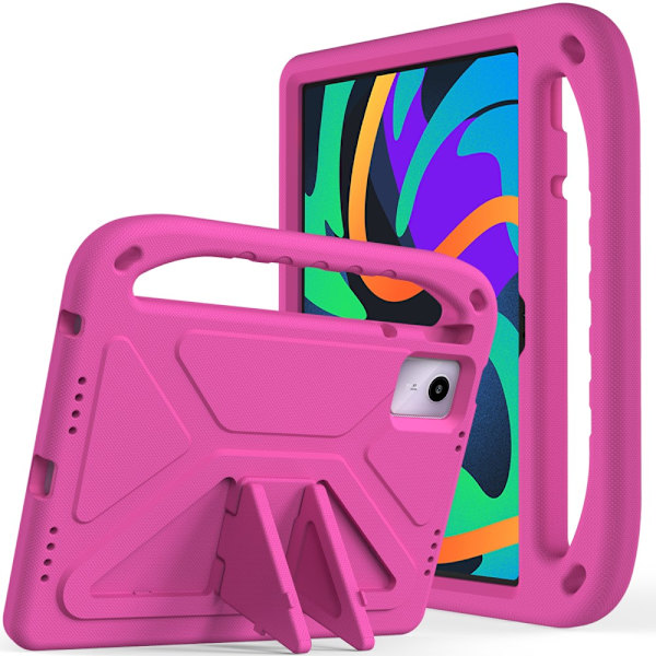 SKALO Lenovo Tab M11 Barnskal med handtag och ställ - Rosa Rosa