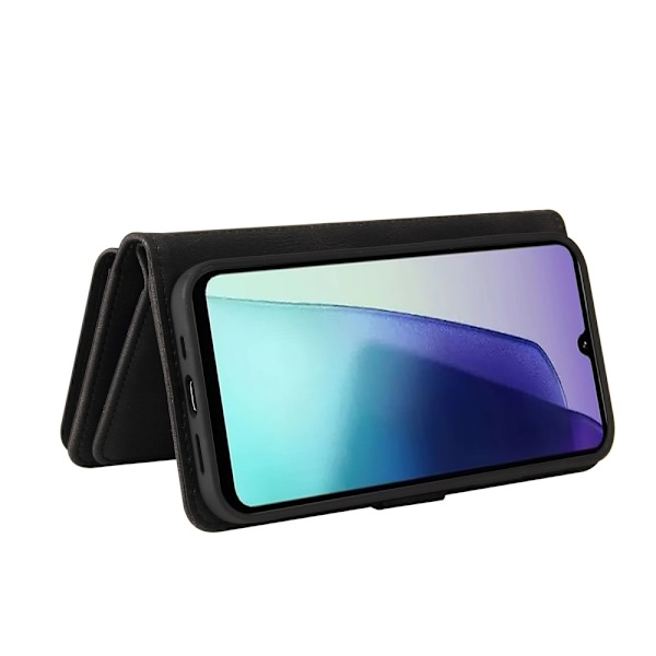 SKALO Xiaomi Redmi 14C Big Wallet 17-RUM Pungetui - Sort Black