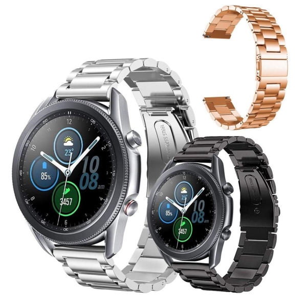 SKALO Länkarmband till Samsung Watch 3 41mm - Fler färger Silver