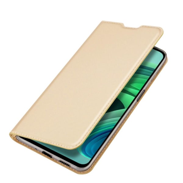 DUX DUCIS Xiaomi Redmi 10 5G Skin Pro Series Flip Cover - Guld Gold