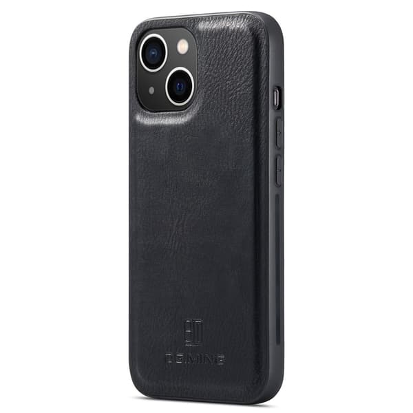 DG MING iPhone 14 Plus 2-i-1 Magnet Pungetui - Sort Black