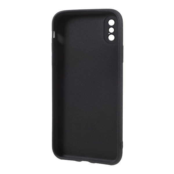 SKALO iPhone X/XS Ultraohut Frosted TPU-kuori - Valitse väri Black