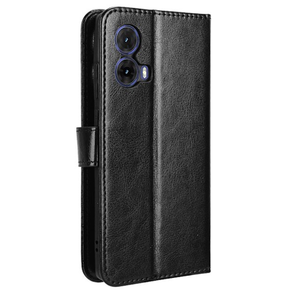 SKALO Motorola Moto G85 5G PU-nahkainen Lompakkokotelo - Valitse Black