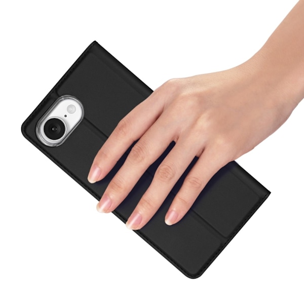DUX DUCIS iPhone 16e Skin Pro Series Plånboksfodral - Svart Svart