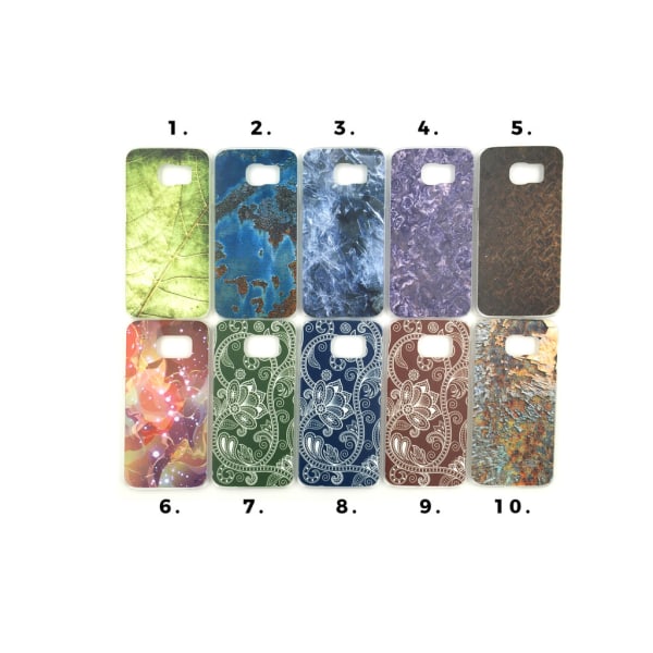 Cover med motiv Samsung S6 MultiColor #3