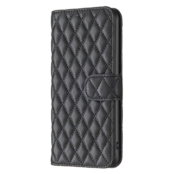 SKALO Xiaomi Redmi Note 12 4G BINFEN COLOR Tikattu Lompakko - Musta Black