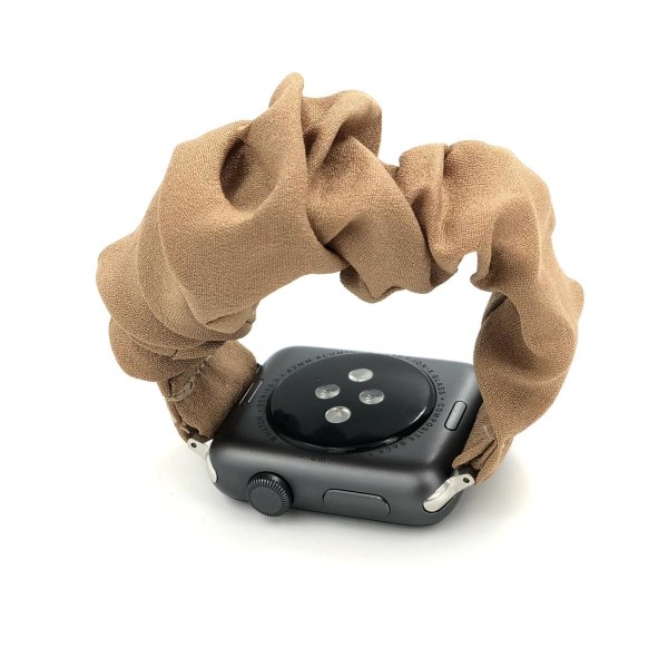 SKALO Scrunchie armband Apple Watch 42/44/45/49mm - Fler färger Khaki
