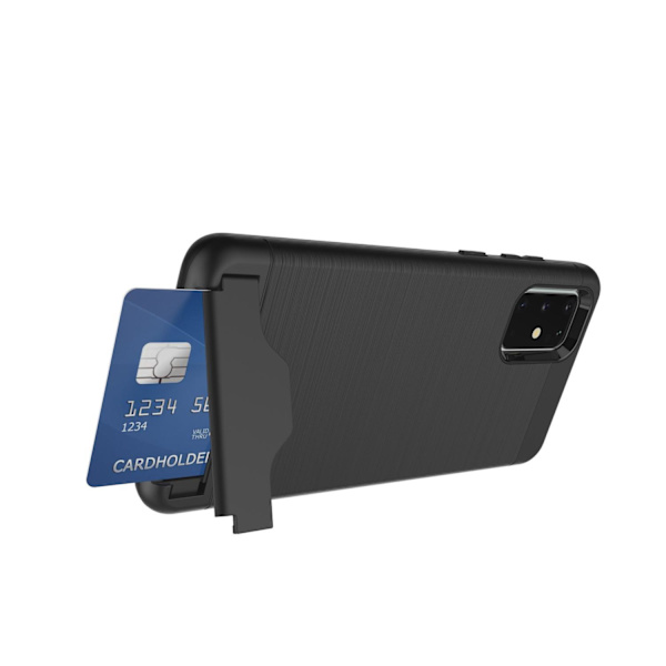 Samsung S20 Plus | Armor skal | Korthållare Turquoise