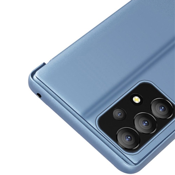 SKALO Samsung A13 4G Clear View Mirror Etui - Blå Blue
